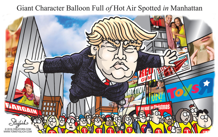 Did You See The Trump Balloon In The Macy S Parade